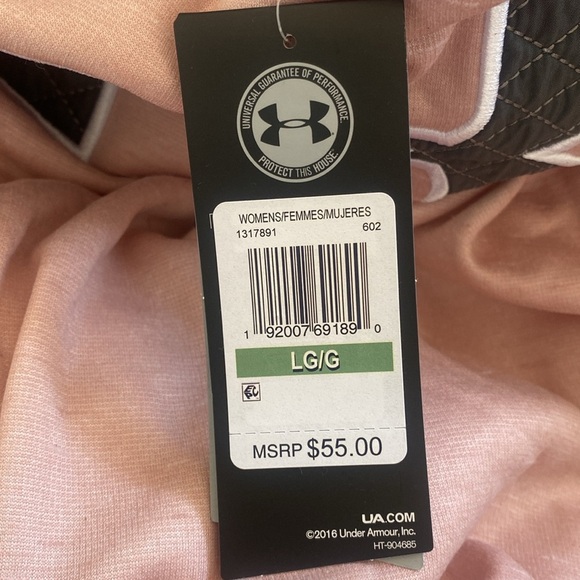 Under Armour Pink Cowl Neck Sweater Size L - Picture 4 of 4